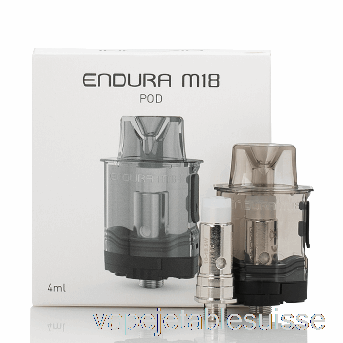 Vape Suisse Innokin Endura M18 Dosettes De Remplacement Dosettes Rechargeables De 4 Ml